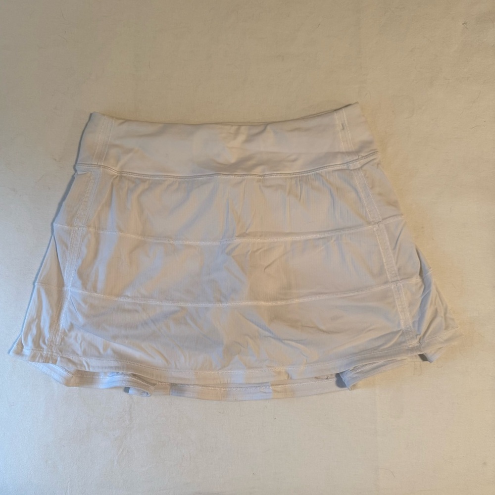 LULULEMON White Tennis Skirt 4 Tall